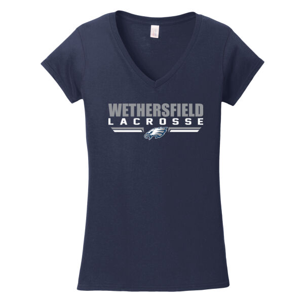 Ladies V Neck Wethersfield T Shirt Thumbnail